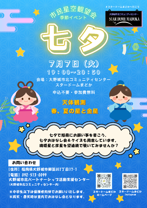 ７月７日（火）