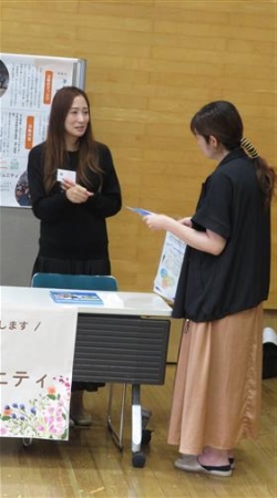 PRブースの様子